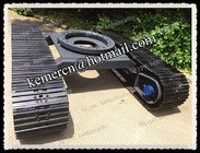 high quality steel track undercarriage with slew bearing for sale