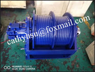 custom designed double drum hydraulic winch with pull force from 1- 100 ton
