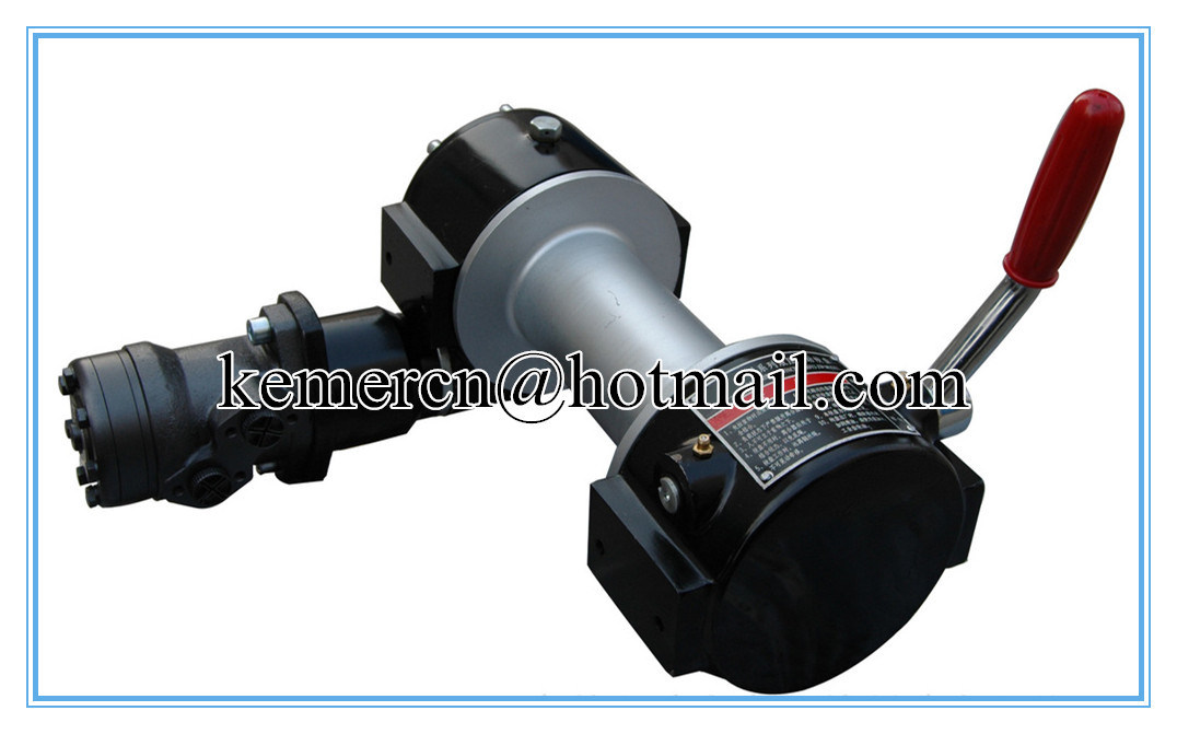 5 ton worm gear hydraulic winch / pulling winch / truck winch/ towing