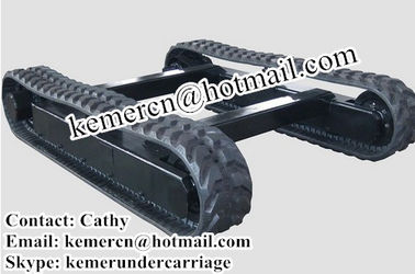 6 ton rubber track undercarriage (rubber track chassis)