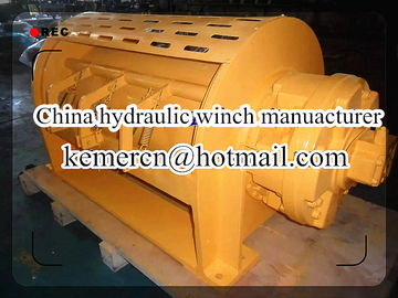custom built heavy duty hydraulic winch with pull force 1-100 ton