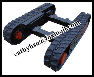 2.5 ton rubber track undercarriage rubber crawler undercarriage