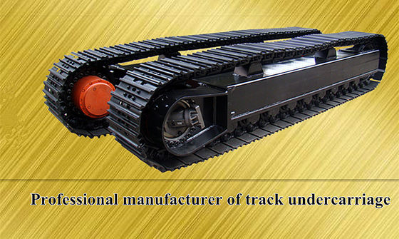 steel type crawler track undercarriage for construction machinery