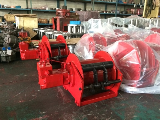 aerial work platform hydraulic winch