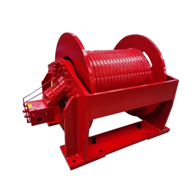 Custom Built High Speed Hydraulic Winch For Dredger Application