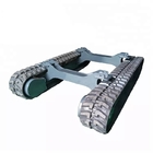 aerial work platform track undercarriage  (rubber type track undercarriage)