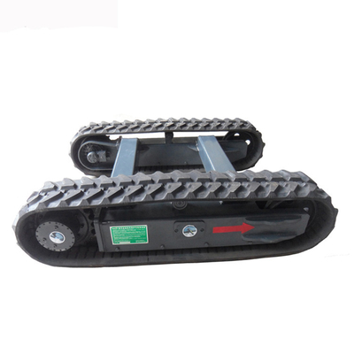 Construction Machinery Rubber Track Undercarriage Rubber Track Chassis