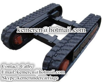 rubber track undercarriage (custom built rubber track system)