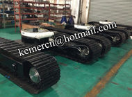 steel track undercarriage with slew bearing for drilling rig