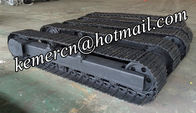 10 ton drilling rig steel track undercarriage steel crawler undercarriage