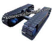 steel track undercarriage steel crawler undercarriage with swivel joint