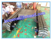 drill rig rubber track undercarriage /mini rubber chassis/ rubber crawler undercarriage/ crawler track undercarriage