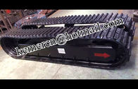 factory directly offered drill rig crawler track undercarriage /rubber track system/ rubber track undercarriage
