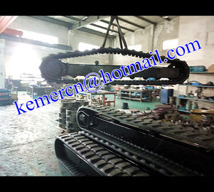 factory directly offered rubber track undercarriage (rubber crawler undercarriage)