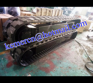 custom design rubber track chassis/rubber track system/rubber crawler undercarriage/rubber track undercarriage