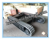 1.5 ton rubber track undercarriage with slew drive