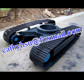 custom built crusher track undercarriage steel cralwer undercarriage from china factory