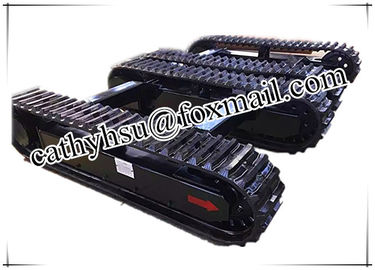 drilling rig rubber track undercarriage rubber track chassis rubber track system crawler undercarriage