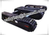 custom built 3 ton Rubber Track Undercarriage  rubber crawler undercarriage from china factory