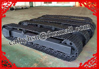 custom built steel track base / steel track undercarriage / steel crawler chassis from china factory