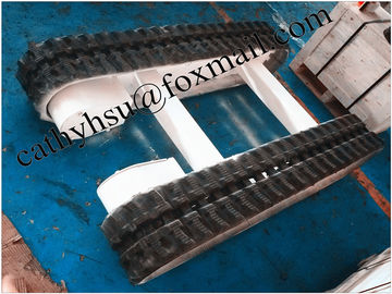 Construction works  Applicable Industries mini rubber track undercarriage