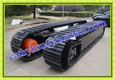 custom built 5 ton steel track undercarriage steel cralwer undercarriage from china factory