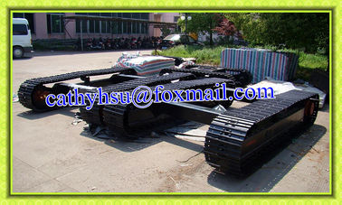 custom built 5 ton steel track undercarriage steel cralwer undercarriage from china factory