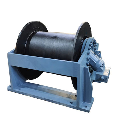 Custom Built High Speed Hydraulic Winch For Dredger Application