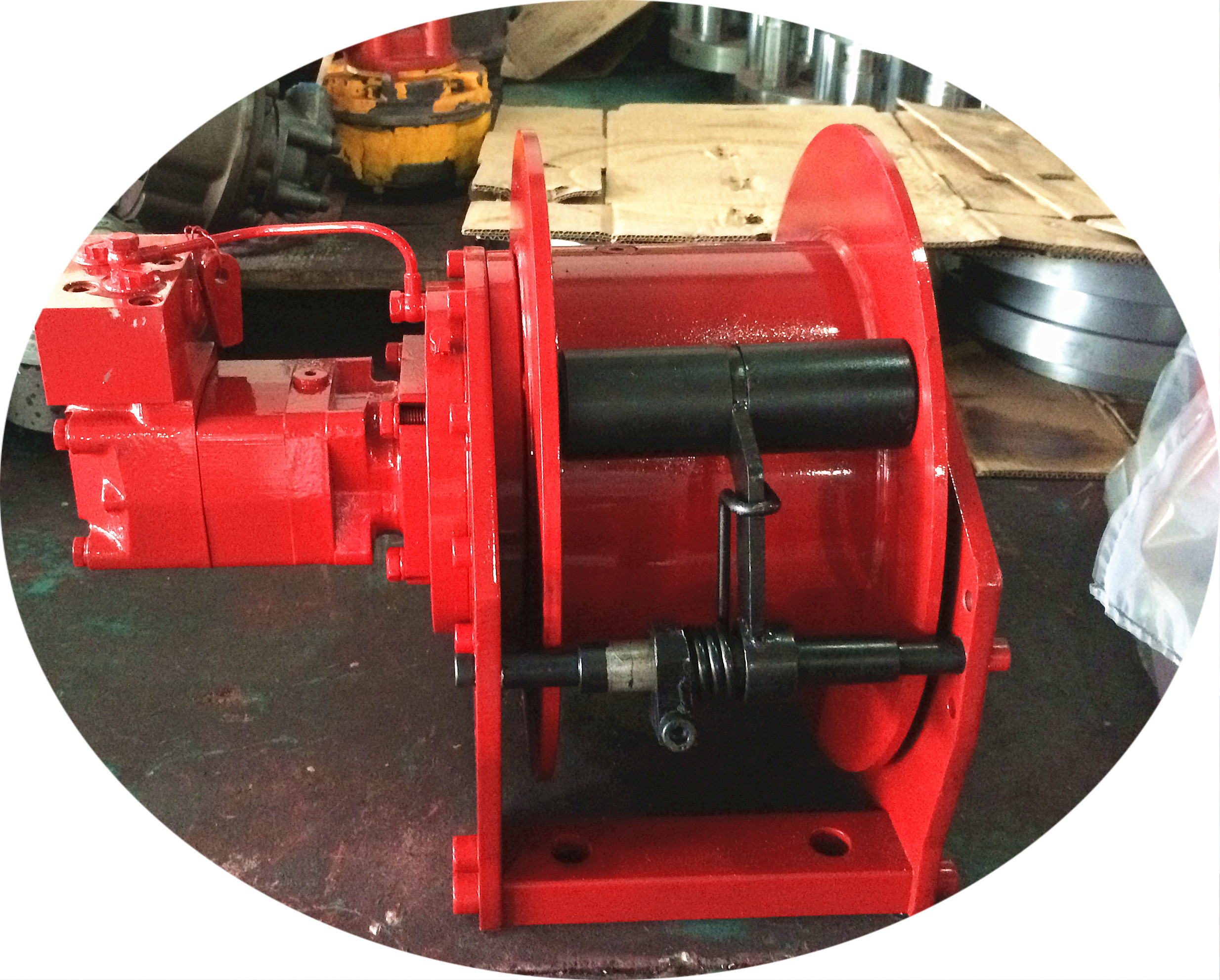 custom built small hydraulic winch for truck crane/boat/trailer ...