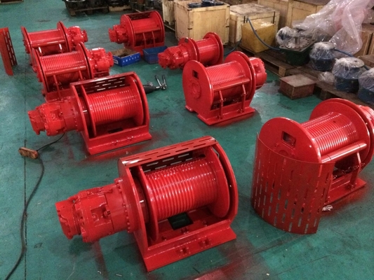 high quality Drilling Rig Hydraulic Winch For Sell