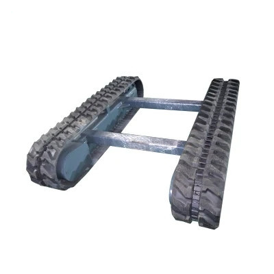 Construction Machinery Rubber Track Undercarriage Rubber Track Chassis