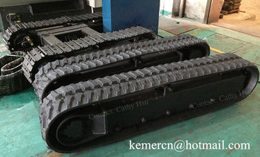 rubber track undercarriage for drilling rig with 3.5 ton load capacity