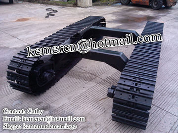 Steel track undercarriage (KST series) steel crawler chasis