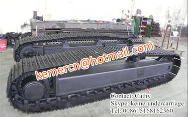 20 ton drilling rig steel track undercarriage ( offer 500-50,000kgs steel crawler undercarriage)