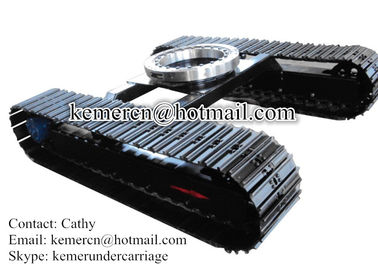 custom design steel track undercarriage (10TON) steel track system track frame
