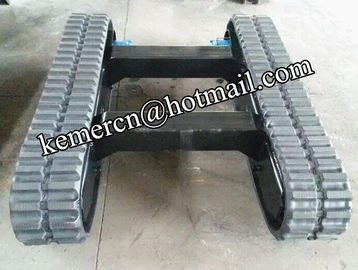 drilling rig rubber track undercarriage rubber track chassis rubber track system crawler undercarriage