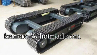 steel track undercarriage steel crawler undercarriage with swivel joint