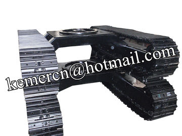 crusher track undercarriage system steel crawler undercarriage