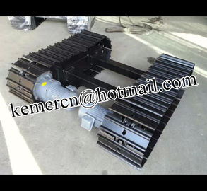 high quality steel track undercarriage driven by electric motor