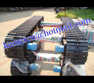 custom built 1-100 ton steel track undercarriage steel crawler undercarriage assembly