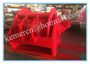 custom built high power hydraulic winch with pull force 1-100 ton