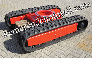 crusher rubber track undercarriage (rubber crawler undercarriage)