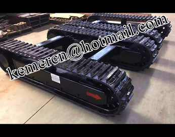 factory directly offered rubber track undercarriage /rubber track chassis/ rubber crawler undercarriage