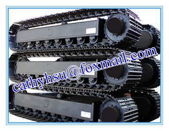 custom built crusher cralwer undercarriage steel crawler chassis from china factory