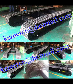 high quality 10 ton drilling rig steel track undercarriage (steel crawler chassis)
