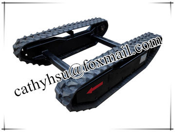 custom built crawler aerial lift rubber track undercarriage rubber track chassis undercarriage from China factory