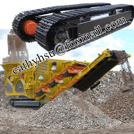 custom built crusher track undercarriage steel cralwer undercarriage from china factory