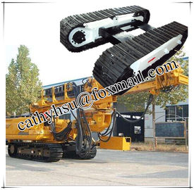 custom built drilling rig 10 ton steel track undercarriage steel cralwer undercarriage from china factory