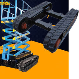 custom built Concrete pump rubber track undercarriage rubber track chassis undercarriage from China factory