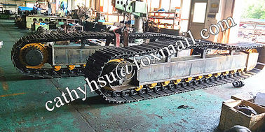 custom built 32 ton cralwer undercarriage steel crawler chassis steel track undercarriage for drilling rig application